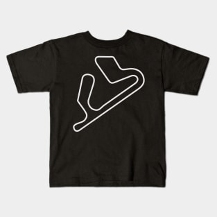 Autodromo Internacional Nelson Piquet [outline] Kids T-Shirt